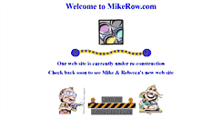 Desktop Screenshot of mikerow.com